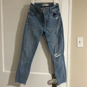 Abercrombie Super Skinny Ankle High Rise
